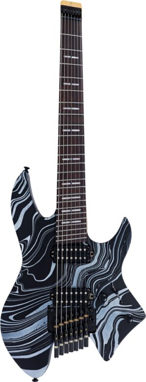SIRE GUITARS X6 HEADLESS 7 BLACK SWIRL