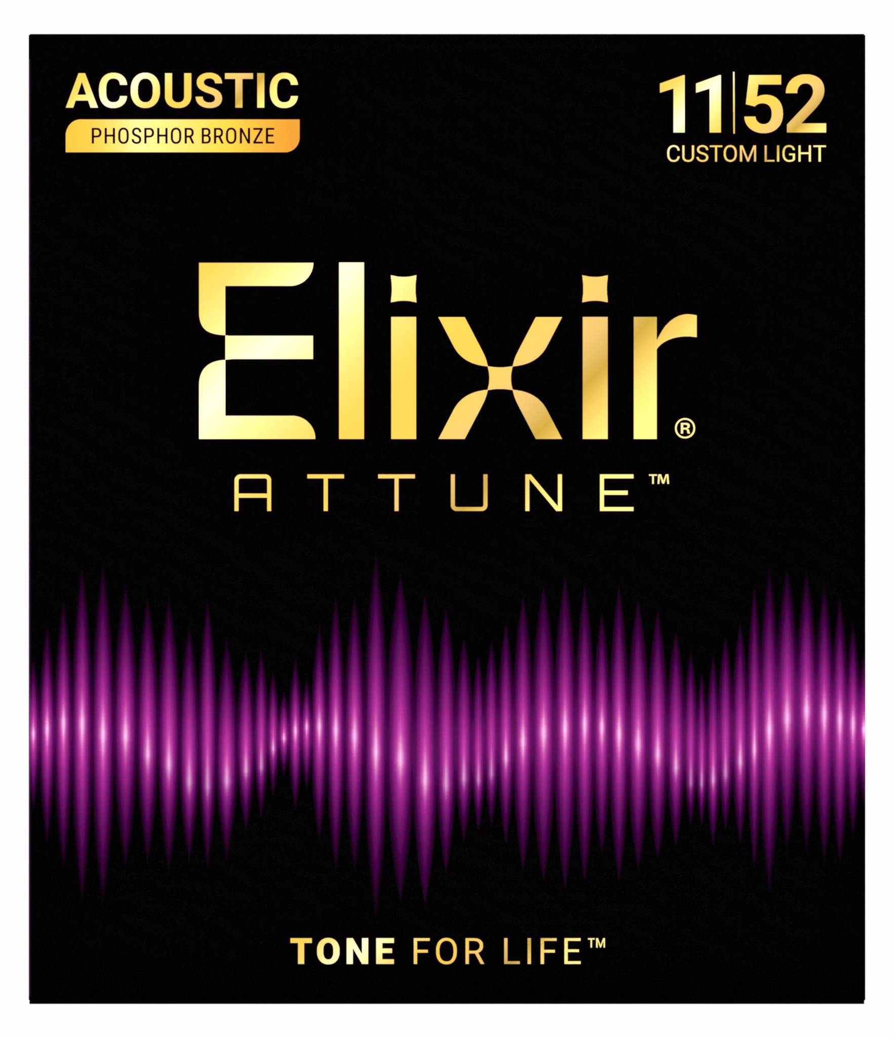ELIXIR 21027 ACOUSTIC PHOSPHOR BRONZE ATTUNE