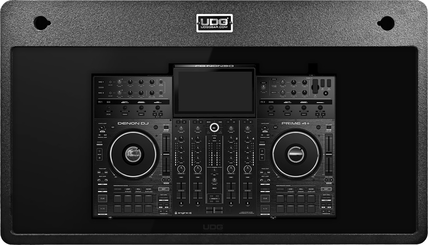 UDG GEAR U91904BL UL DENON DJ PRIME 4+ FACEPLATE BLACK