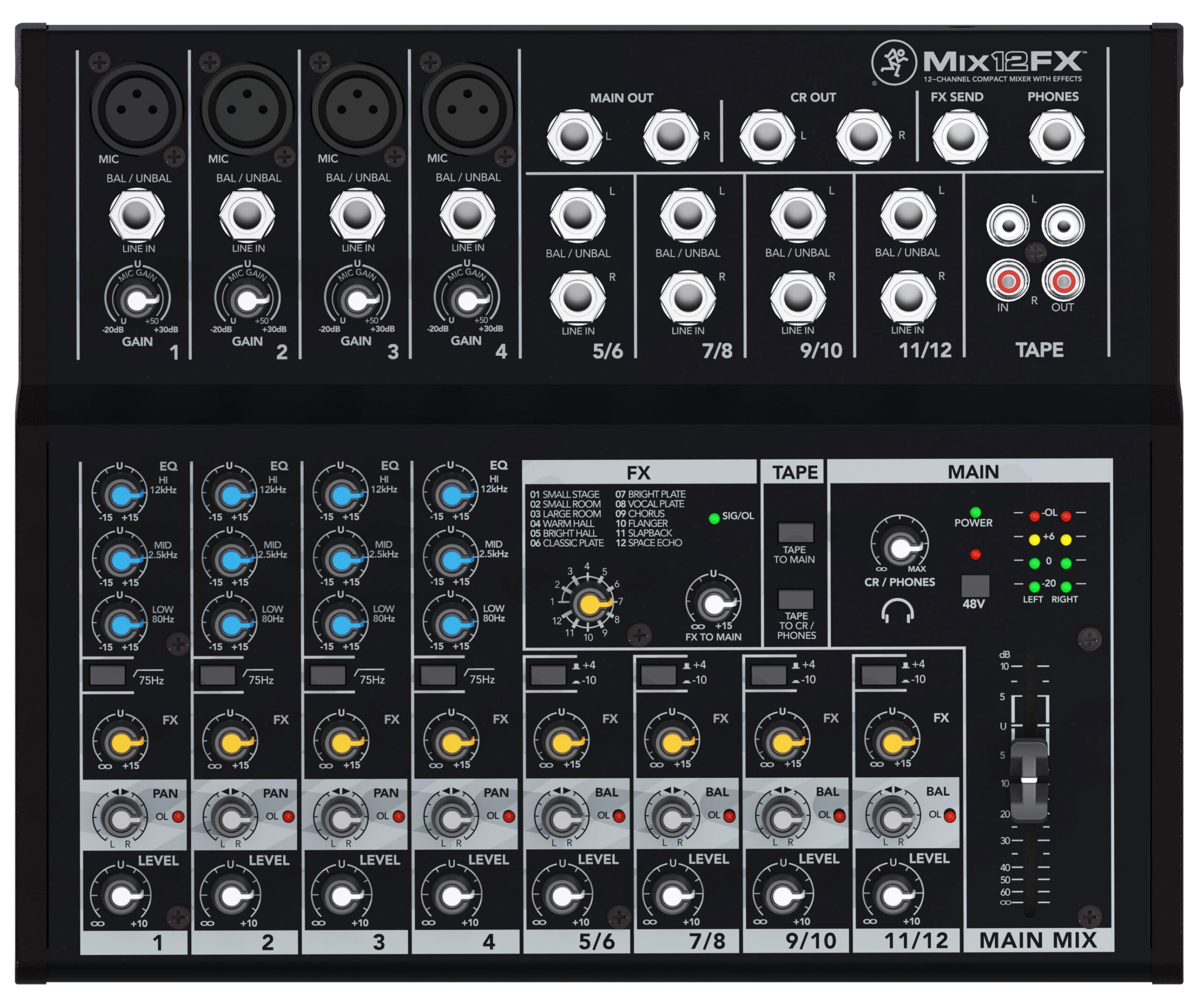 MACKIE MIX12FX