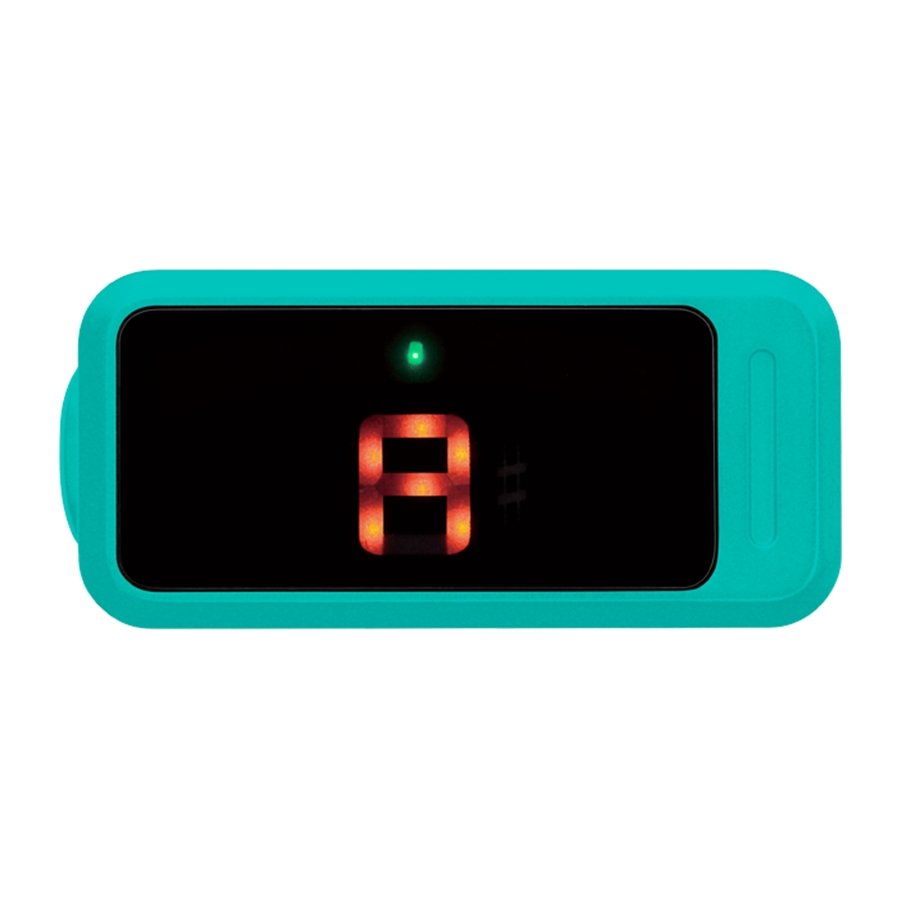 Korg PC-0 Accordatore clip-on verde