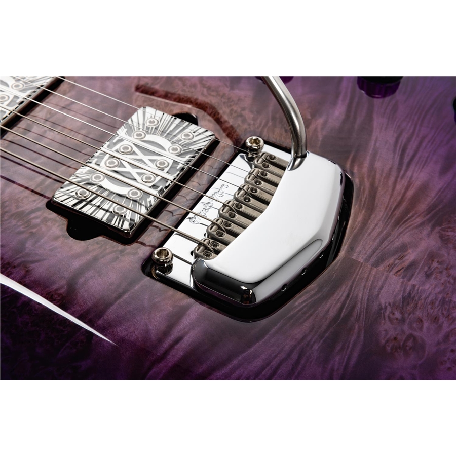 Music Man BFR Majesty 6 Wolfsbane Maple Burl