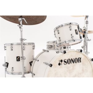 Sonor Momentum, kit 3 pezzi in acero - 22' 12' 16' Satin Pure White