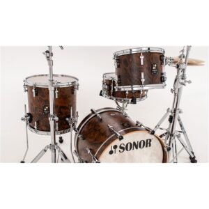 Sonor Momentum, kit 3 pezzi in betulla - 18' 12' 14' California Burl
