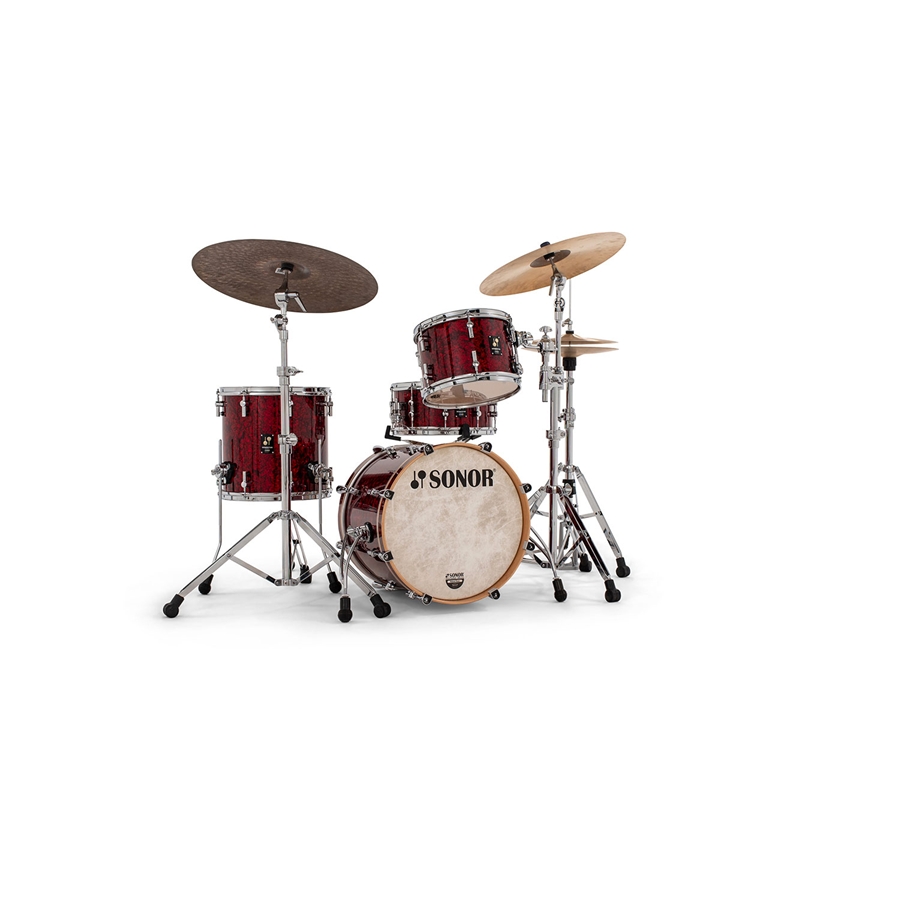 Sonor Momentum, kit 3 pezzi in betulla - 18' 12' 14' Red Pearl