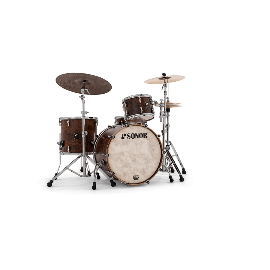 Sonor Momentum, kit 3 pezzi in betulla - 22' 12' 16' California Burl