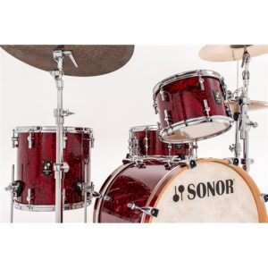 Sonor Momentum, kit 3 pezzi in faggio - 20' 12' 14' Red Pearl