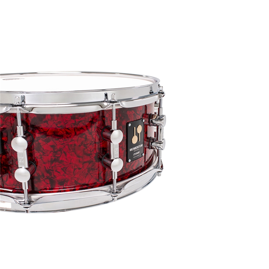 Sonor Momentum Rullante 14x5.75 in Faggio - Red Pearl