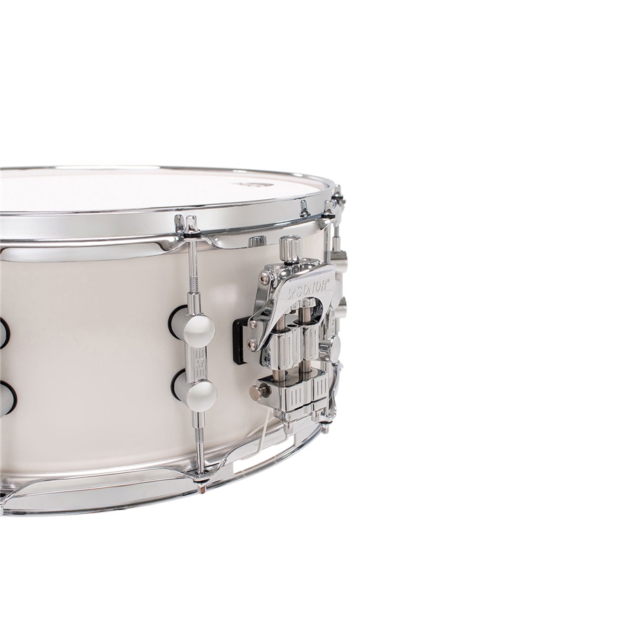 Sonor Momentum Rullante 14x6.5 in Acero - Satin Pure White