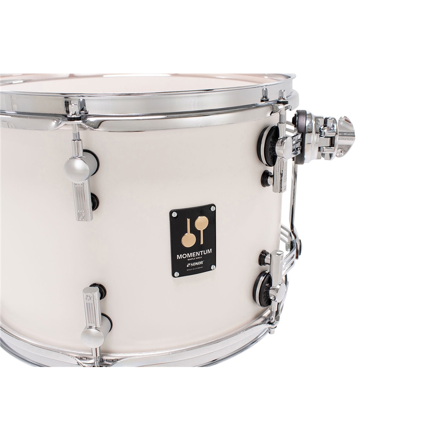 Sonor Momentum Tom 13x9.25 in Acero - Satin Pure White