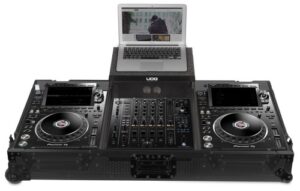 UDG GEAR U91086BL - ULTIMATE FLIGT CASE SET PIONEER CDJ-3000/A9 BLACK PLUS (L&W)