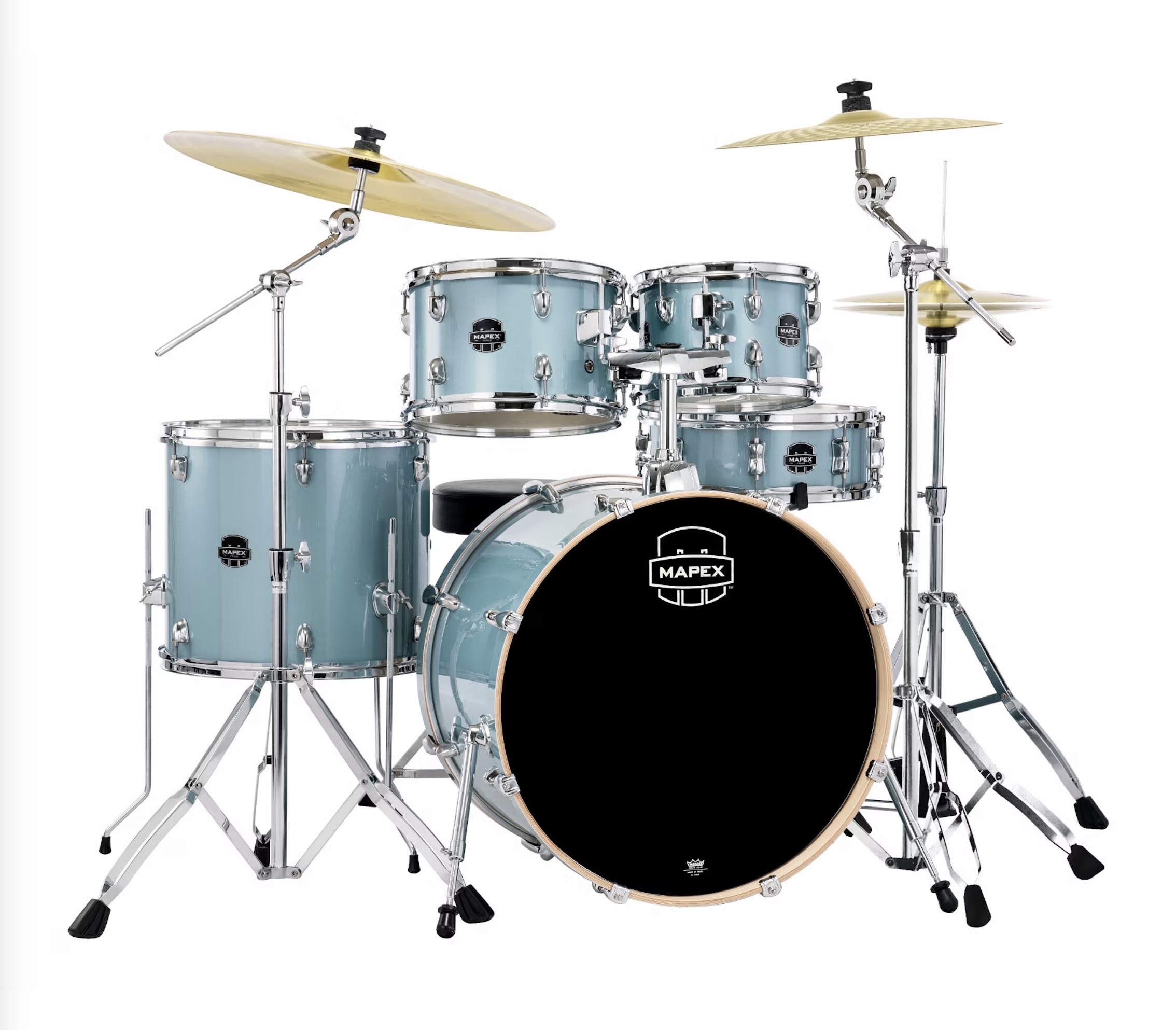 MAPEX IT VE5295FTCVJ VENUS ROCK 5 PEZZI AQUA BLUE SPARKLE