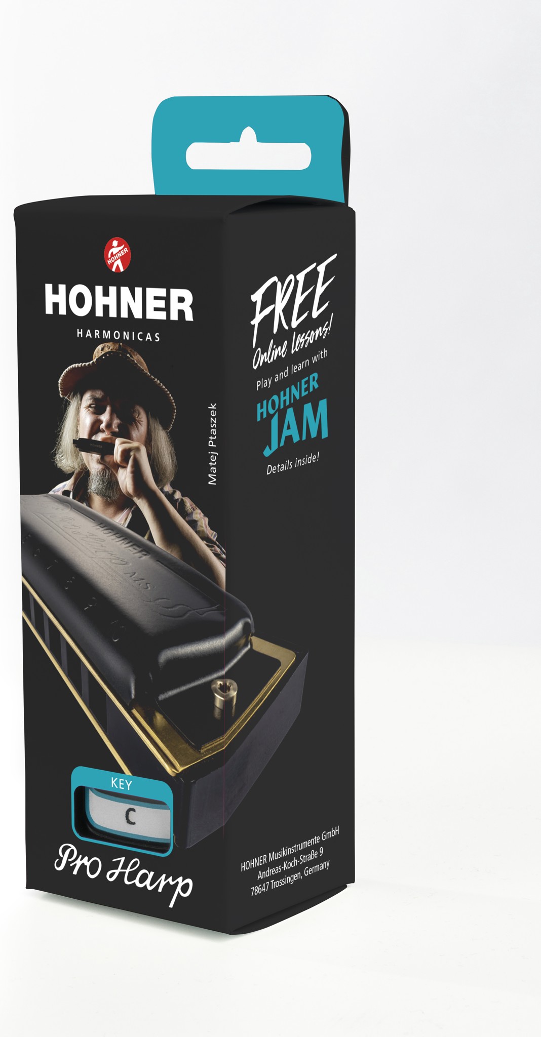 HOHNER PRO HARP C MAJOR NEW