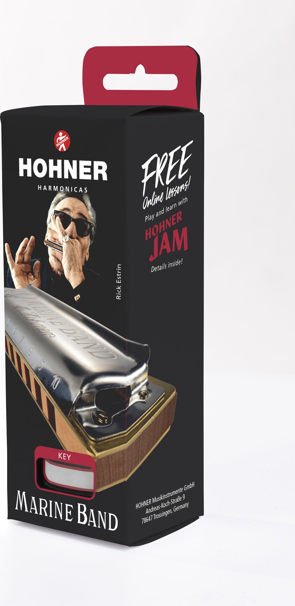 HOHNER MARINE BAND 1896 C NATURAL MINOR NEW
