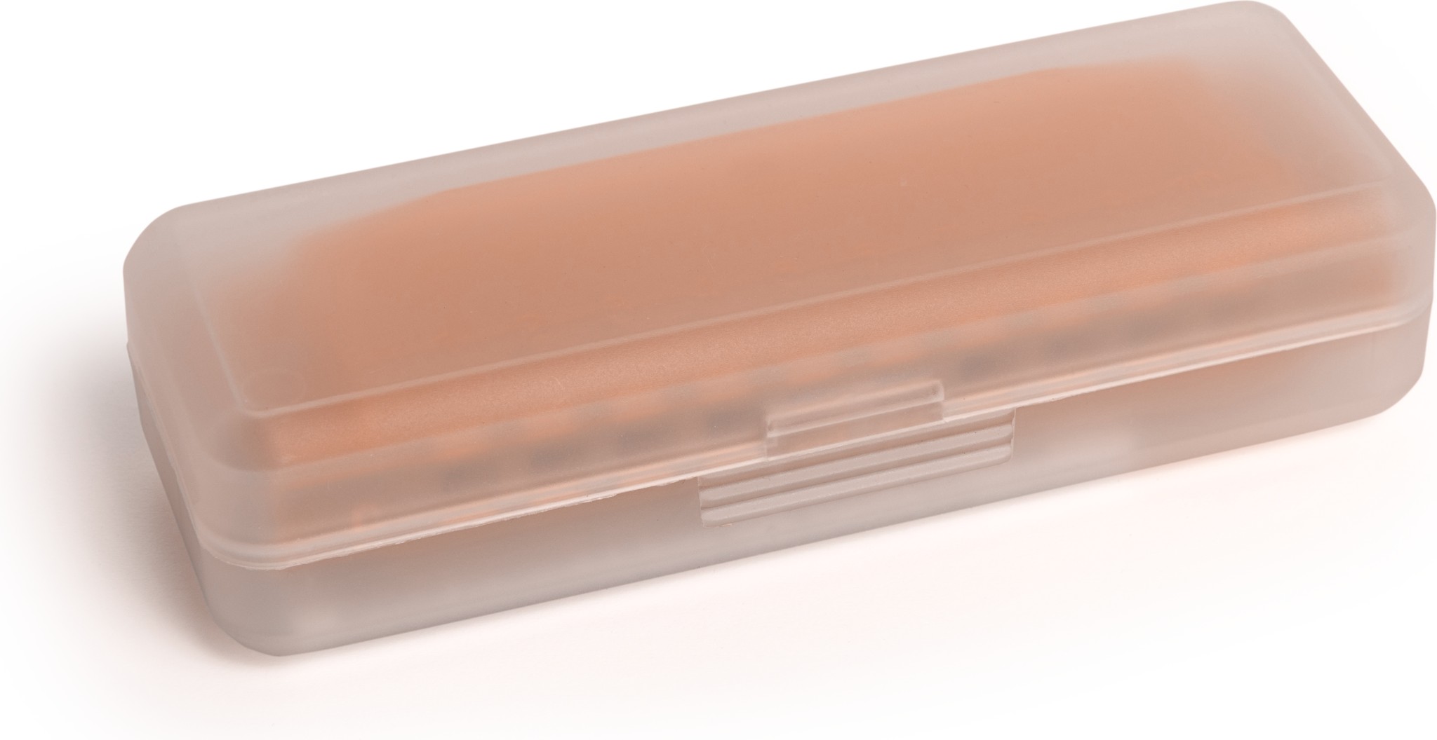 HOHNER TRANSLUCENT HARP ORANGE HARDCASE