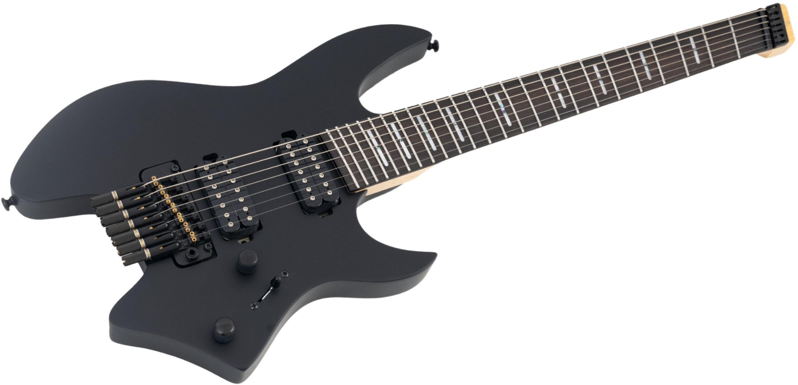 SIRE GUITARS X6 HEADLESS 7 BLACK SATIN