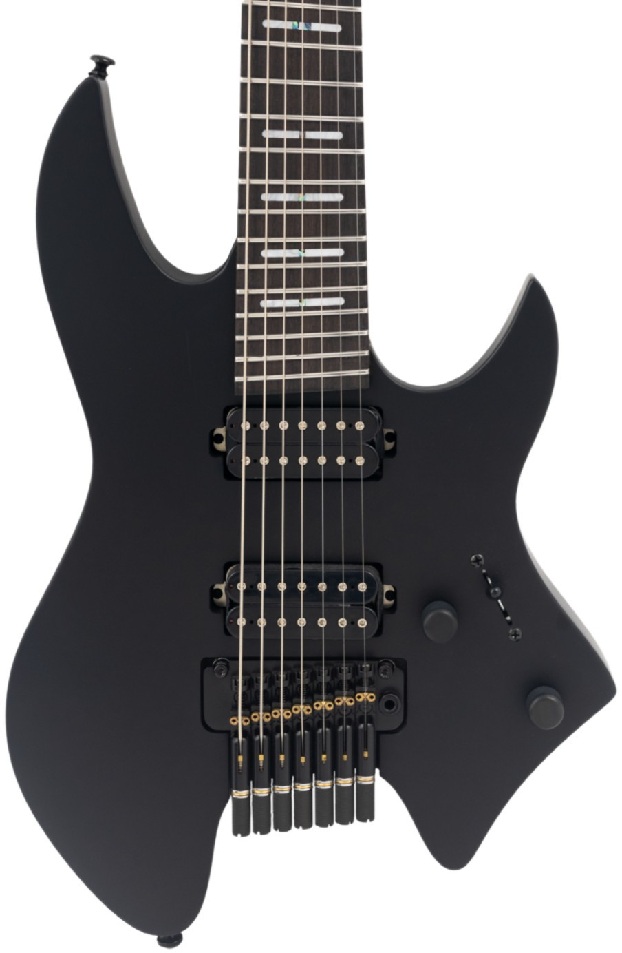 SIRE GUITARS X6 HEADLESS 7 BLACK SATIN