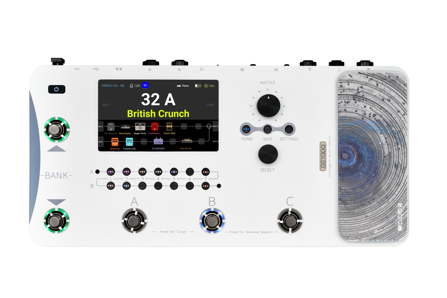 MOOER GE1000 WHITE