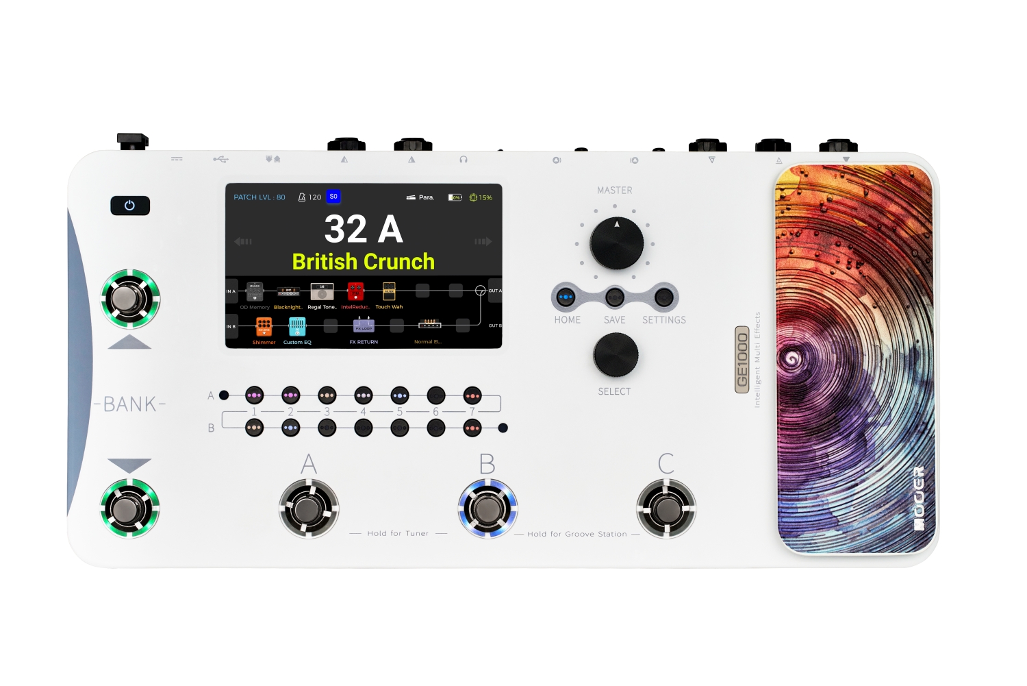 MOOER GE1000 LI WHITE
