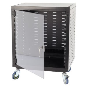 Algam Audio GD-12U Porta in Vetro Opzionale con Serratura per Armadio Rack IR-12G