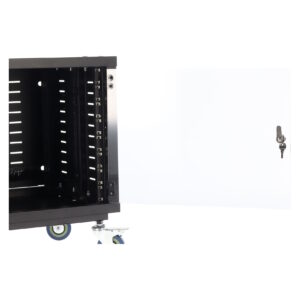 Algam Audio GD-8U Porta in Vetro Opzionale con Serratura per Armadio Rack IR-8G