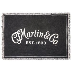 C.F. Martin & Co. 18N0398 Martin Script Logo Woven Blanket
