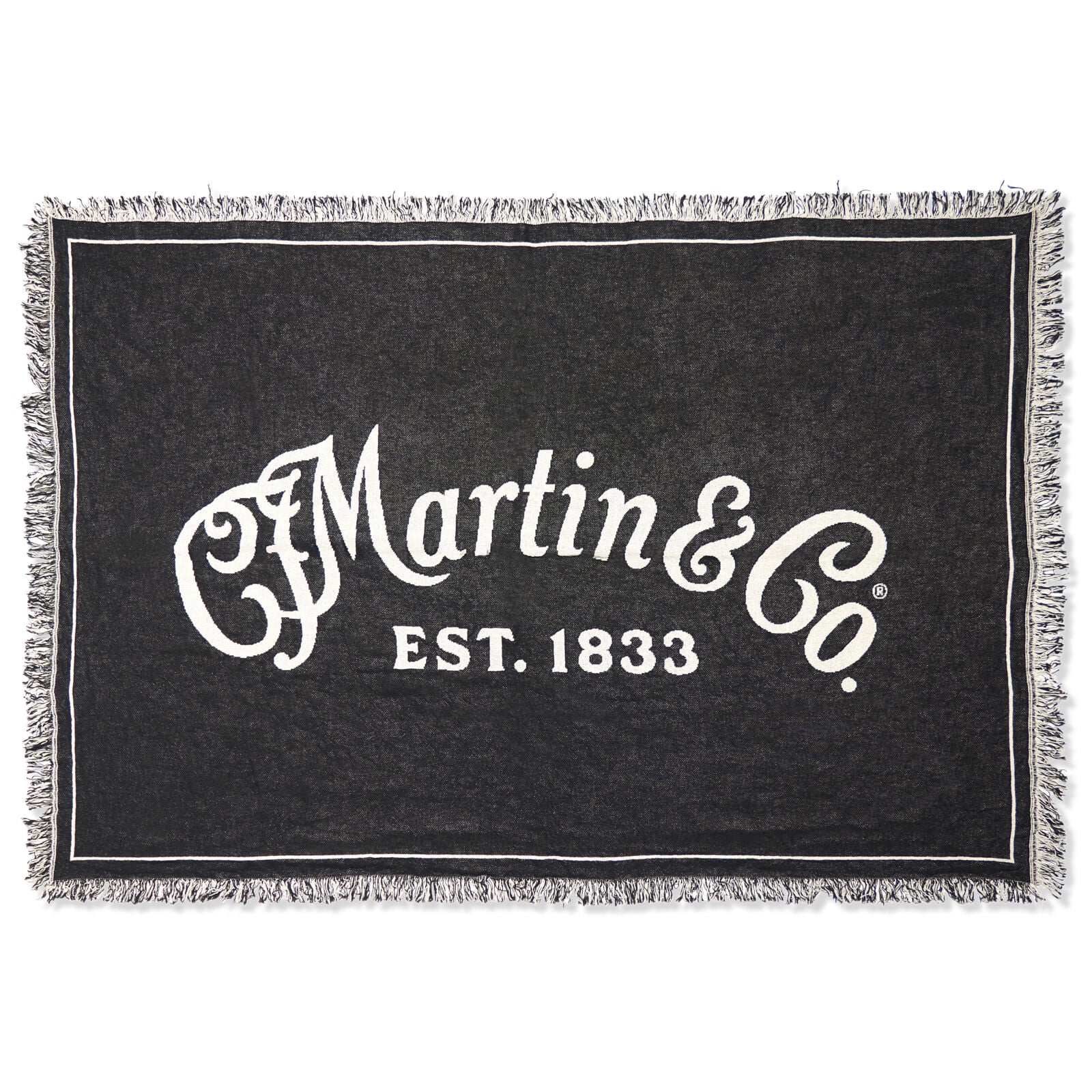 C.F. Martin & Co. 18N0398 Martin Script Logo Woven Blanket