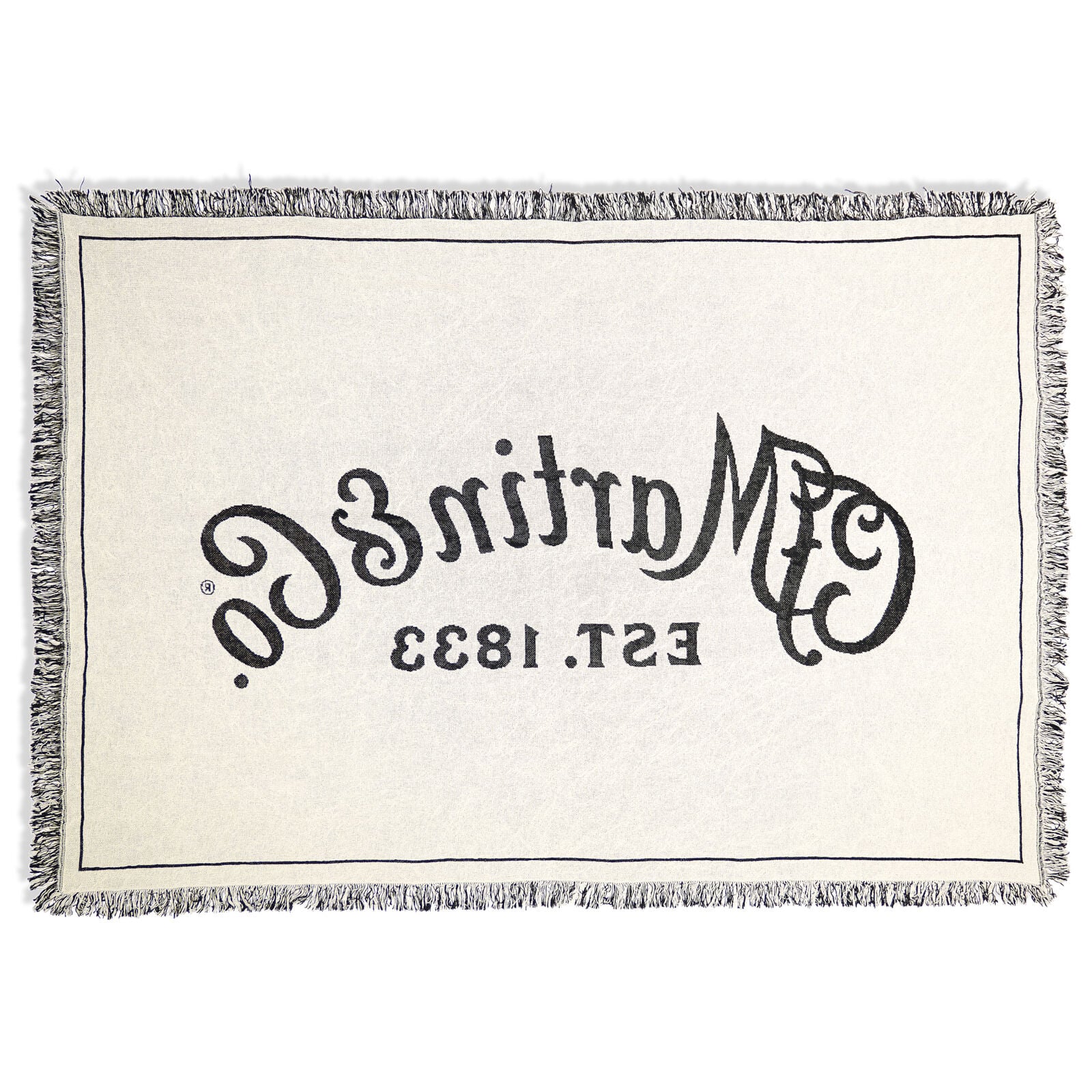 C.F. Martin & Co. 18N0398 Martin Script Logo Woven Blanket