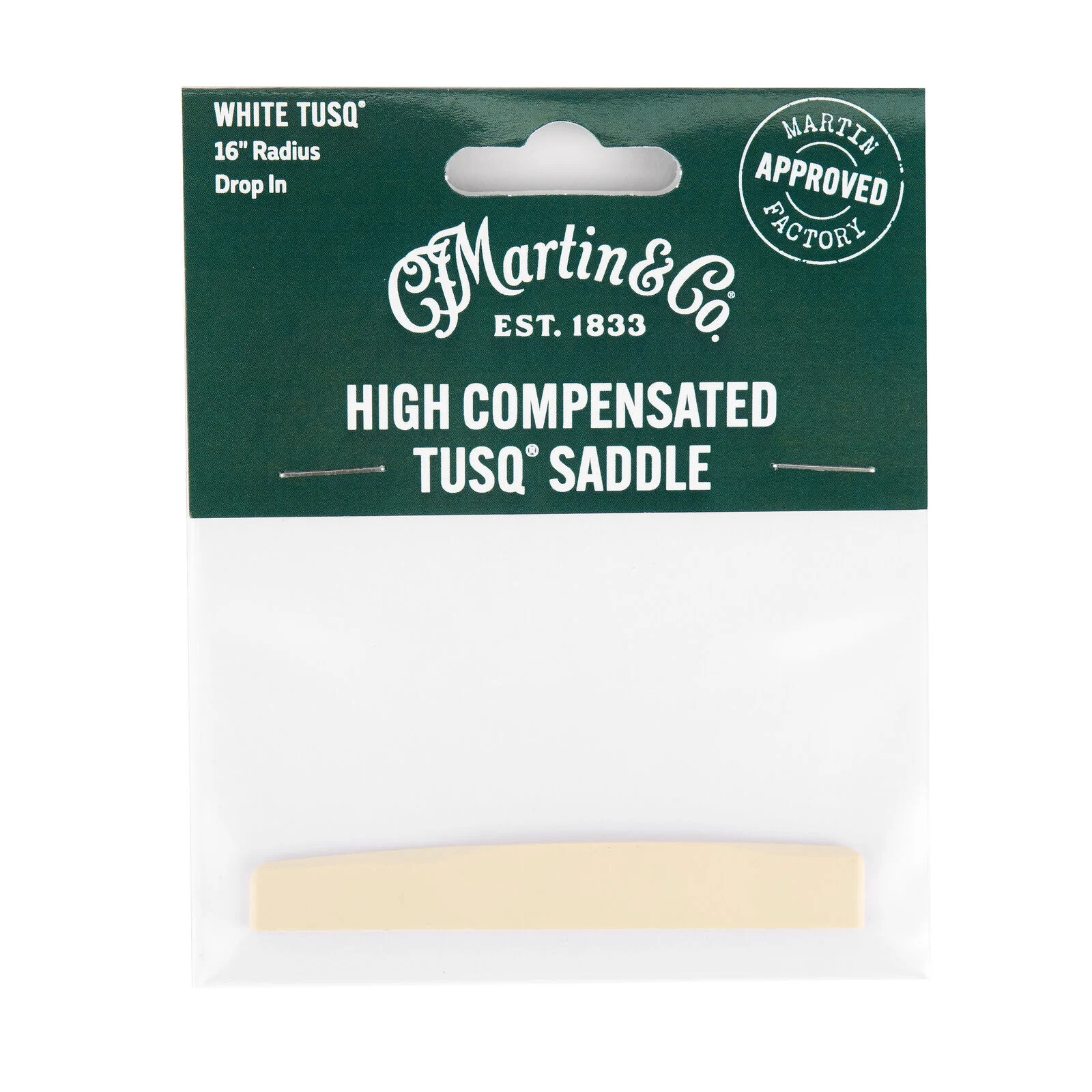 C.F. Martin & Co. 18SL0004 High compensated Tusq saddle