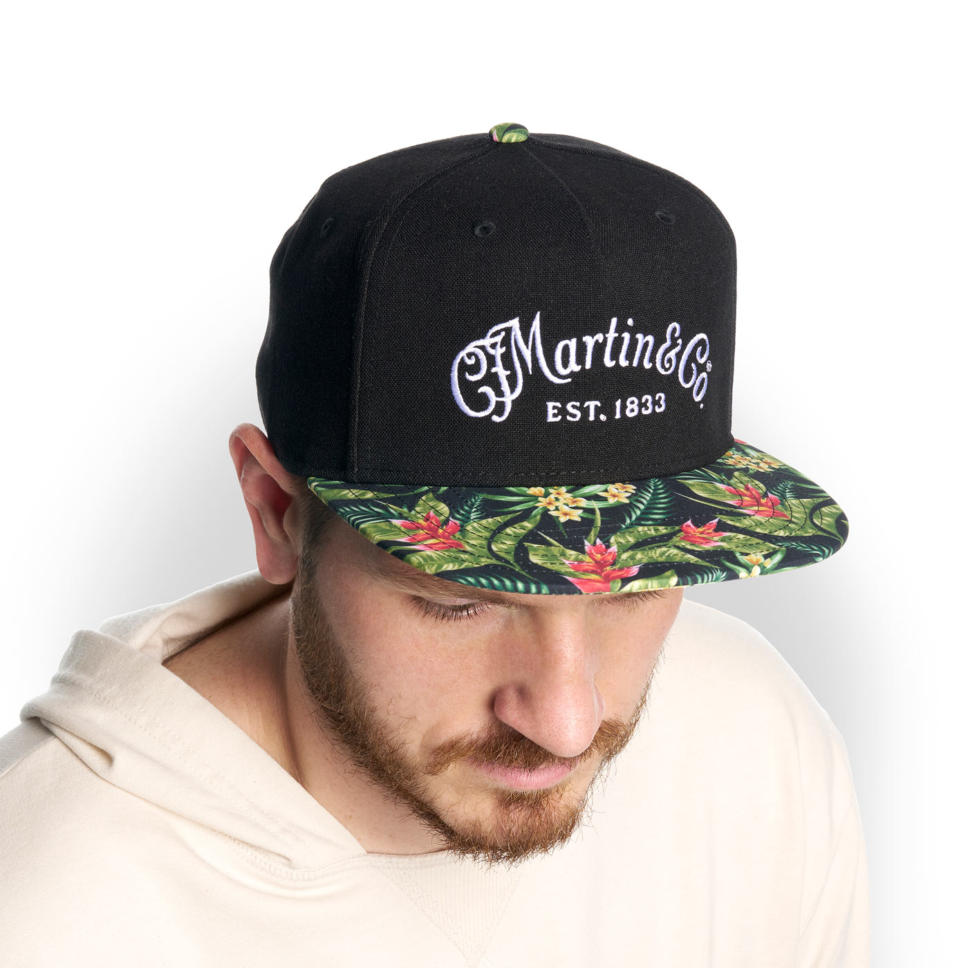 C.F. Martin & Co. O'ahu® Flat Brim Hat Black