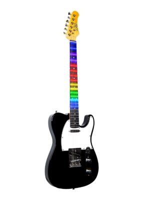 Eko Guitars VT-380 V NOS Black Visual Note