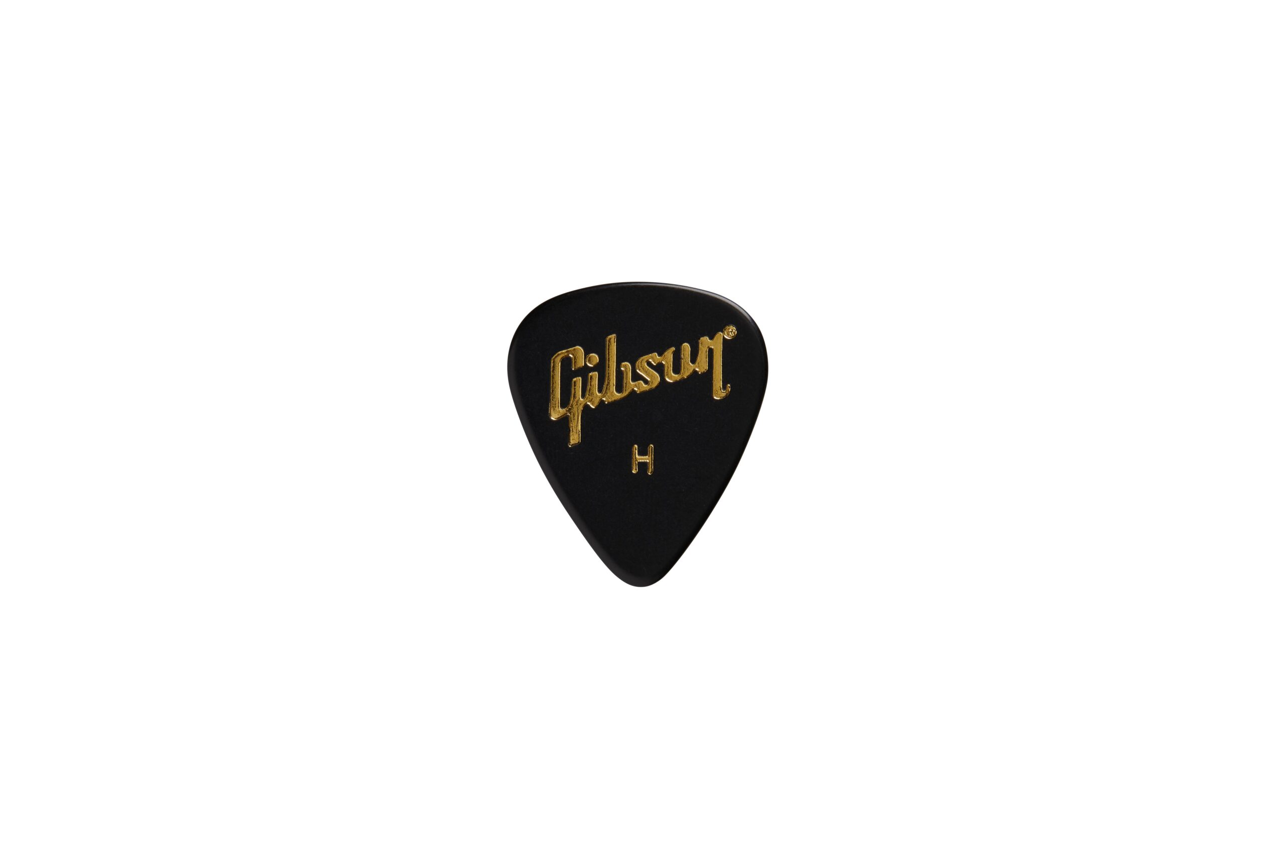 Gibson Accessories APRGG50-74H Standard Black Heavy Pick Tin/50