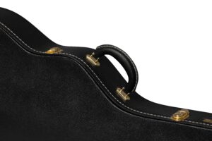 Gibson Accessories ASLFTCASE-PB-335 Lifton Historic Hardshell Case ES-335 Black/Goldenrod