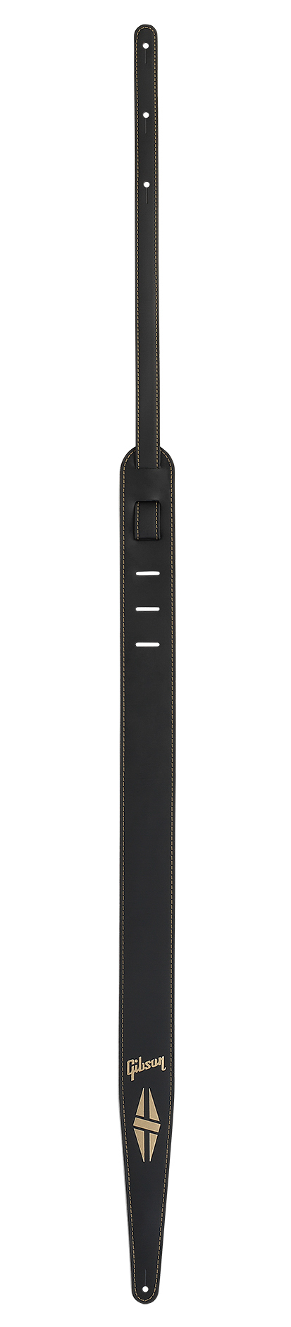Gibson Accessories ASSD-BLK Tracolla The Split-Diamond Black