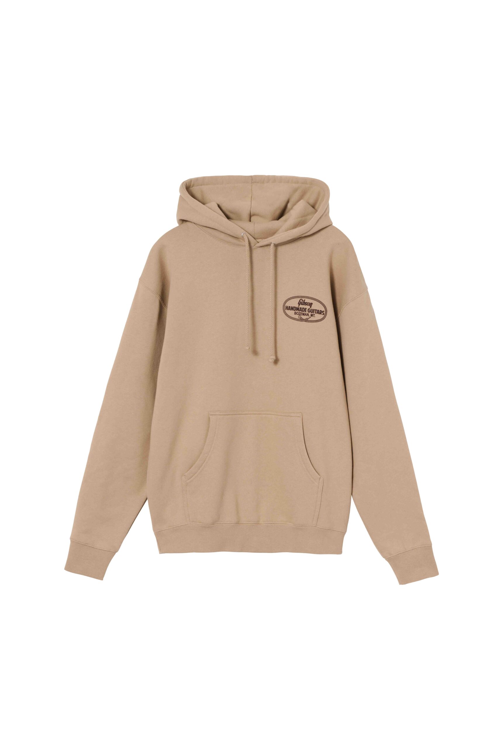 Gibson Accessories GA-HOOD-HAND-TAN-2X Handmande Guitars Hoodie Exclusive 2XL