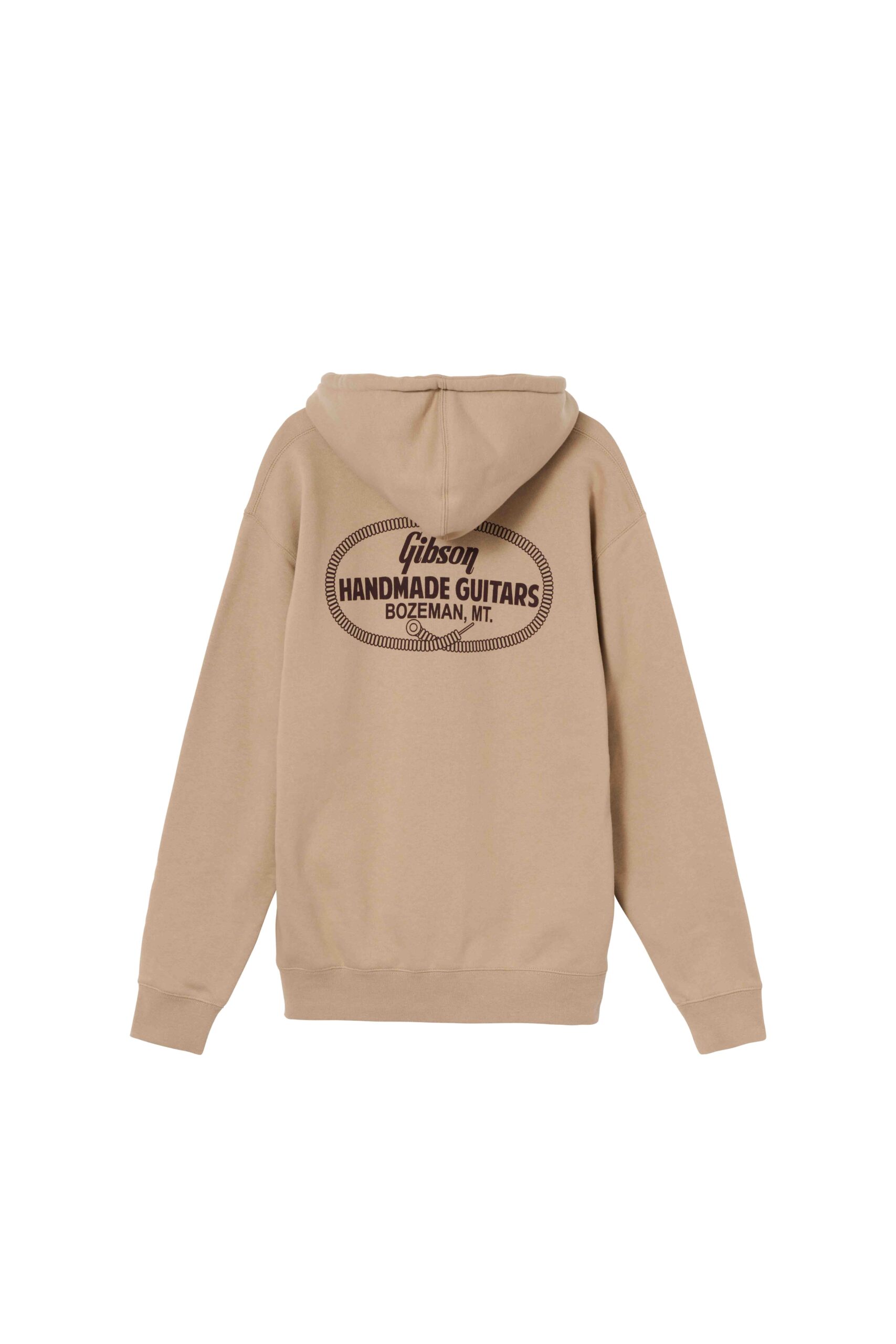 Gibson Accessories GA-HOOD-HAND-TAN-XL Handmade Guitars Hoodie Exclusive XL
