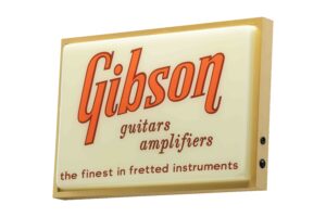 Gibson Accessories GA-SGN1 Insegna LED Sign Guitars & Amplifiers