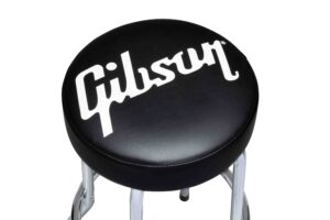Gibson Accessories GA-STOOL5 Premium Playing Stool Standard Logo Tall 30'