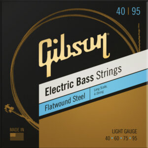 Gibson Accessories SBG-FWLS Flatwound Long Scale Ligh 40-95