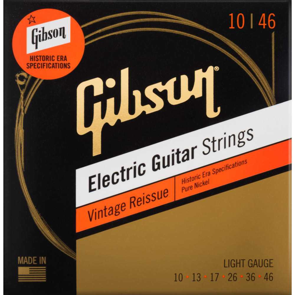 Gibson Accessories SEG-HVR10 Vintage Reissue Light 10-46