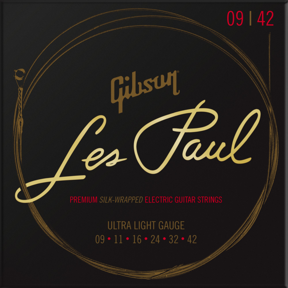 Gibson Accessories SEG-LES9 Les Paul Premium Ultra-Light 9-42