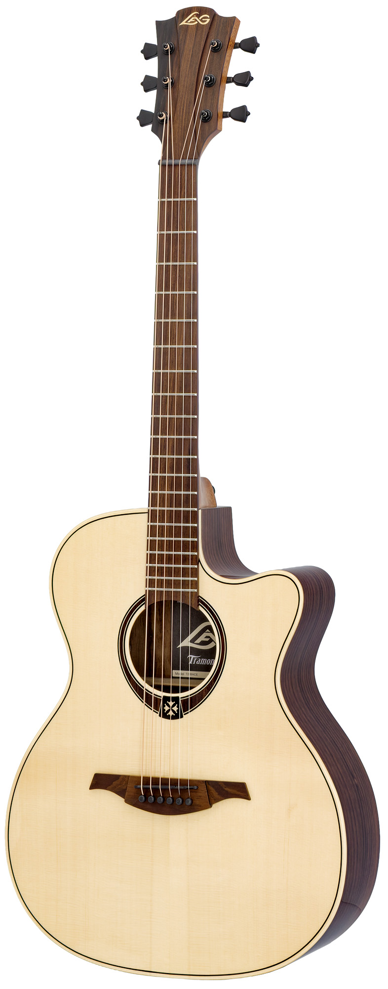 Lag T218ACE Chitarra Acustica Auditorium Cutaway EQ
