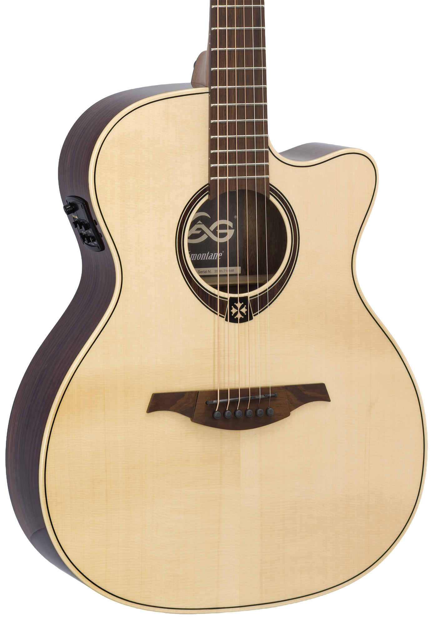 Lag T218ACE Chitarra Acustica Auditorium Cutaway EQ