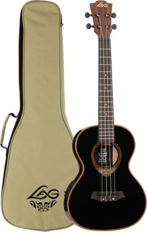 Lag TKU118TE Ukulele Tenore EQ Black