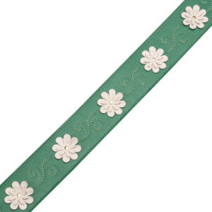Levy's MG317IB-001 Tracolla in pelle Green 2.5'