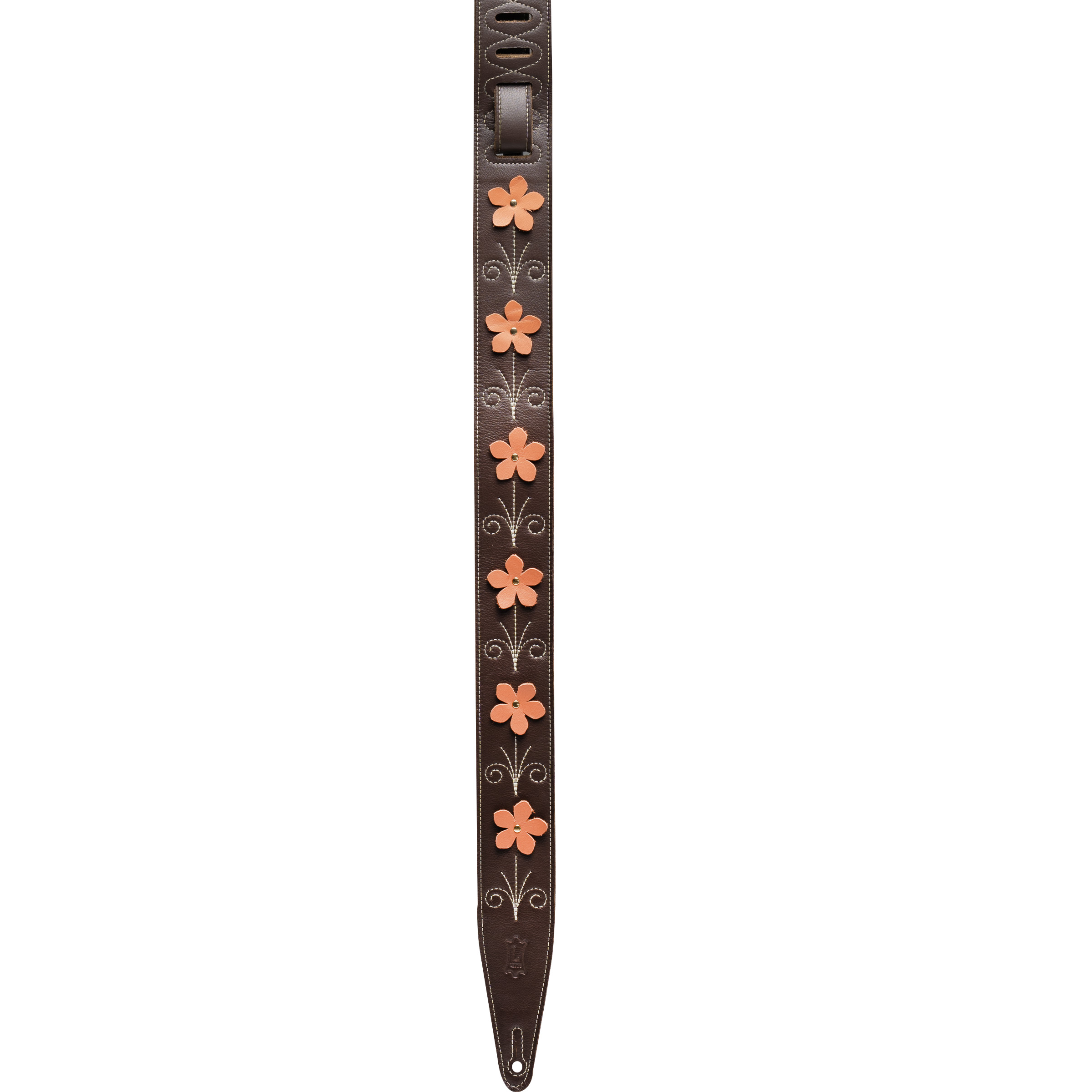 Levy's MG317IB-003 Tracolla in pelle Brown 2.5'