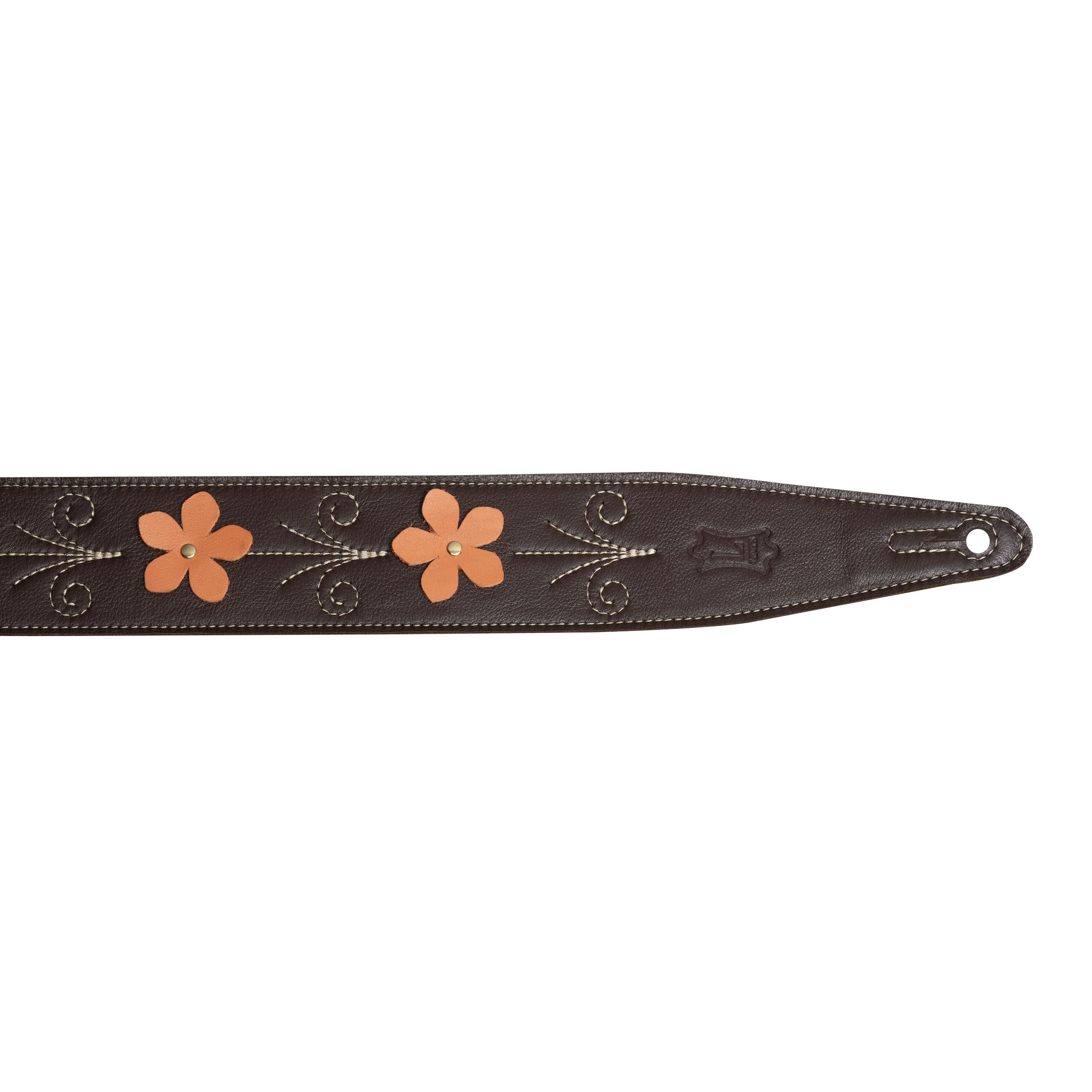 Levy's MG317IB-003 Tracolla in pelle Brown 2.5'