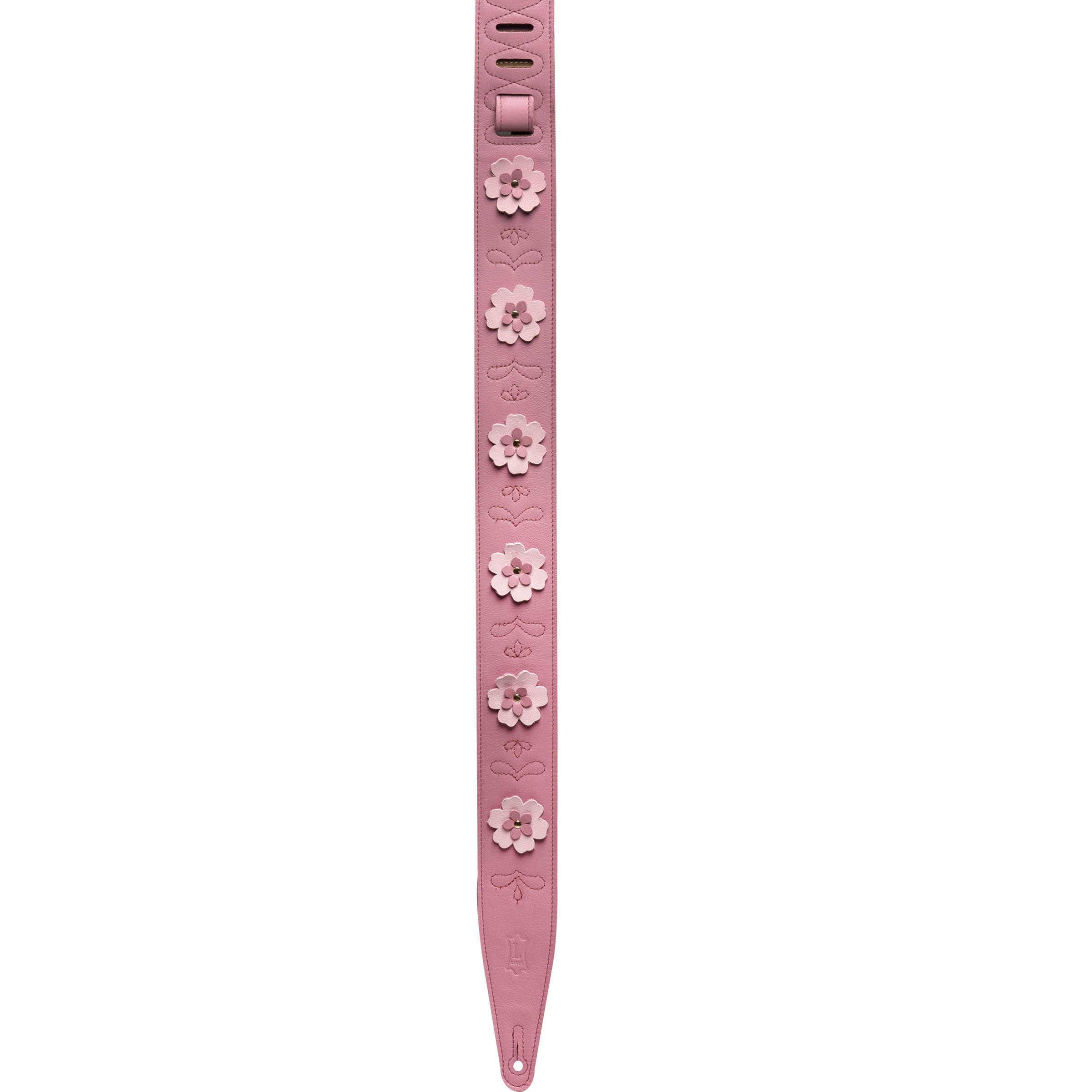 Levy's MG317IB-004 Tracolla in pelle Pink 2.5'