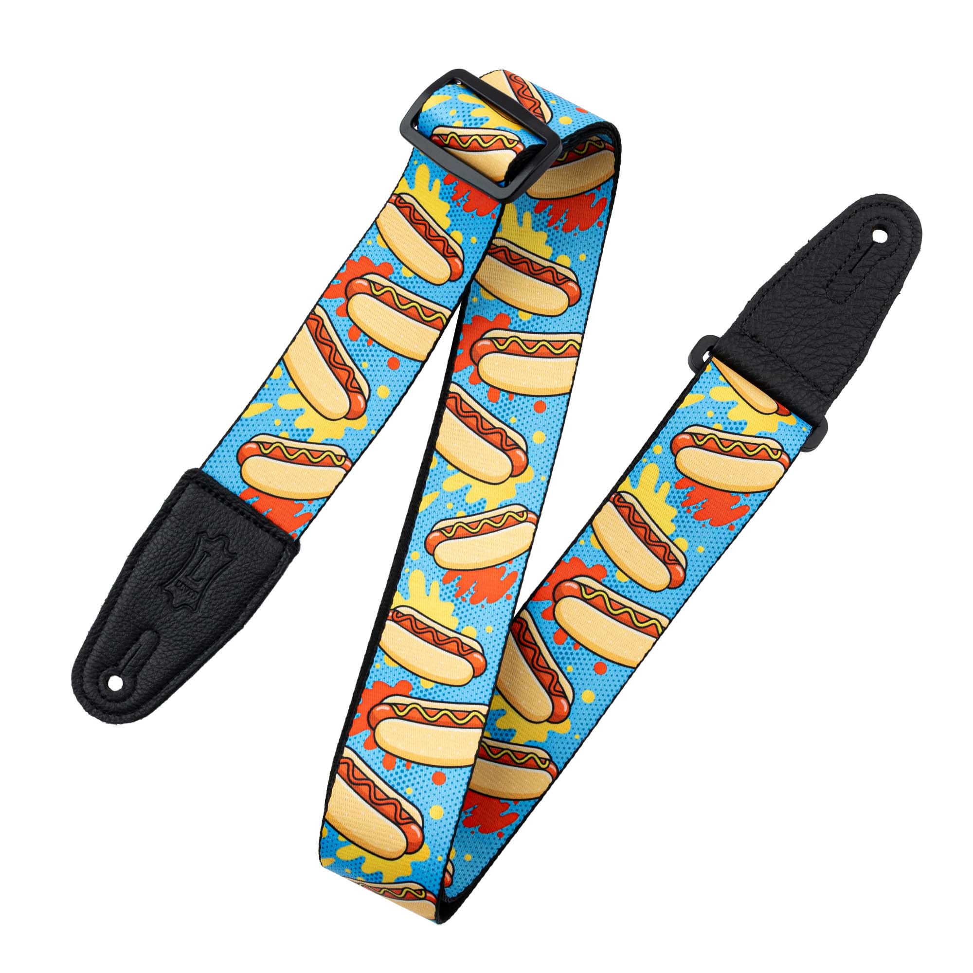 Levy's MP2TG-002 Tracolla in poliestere Hot Dog 2'