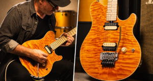 Music Man Axis 30th Anniversary Translucent Gold